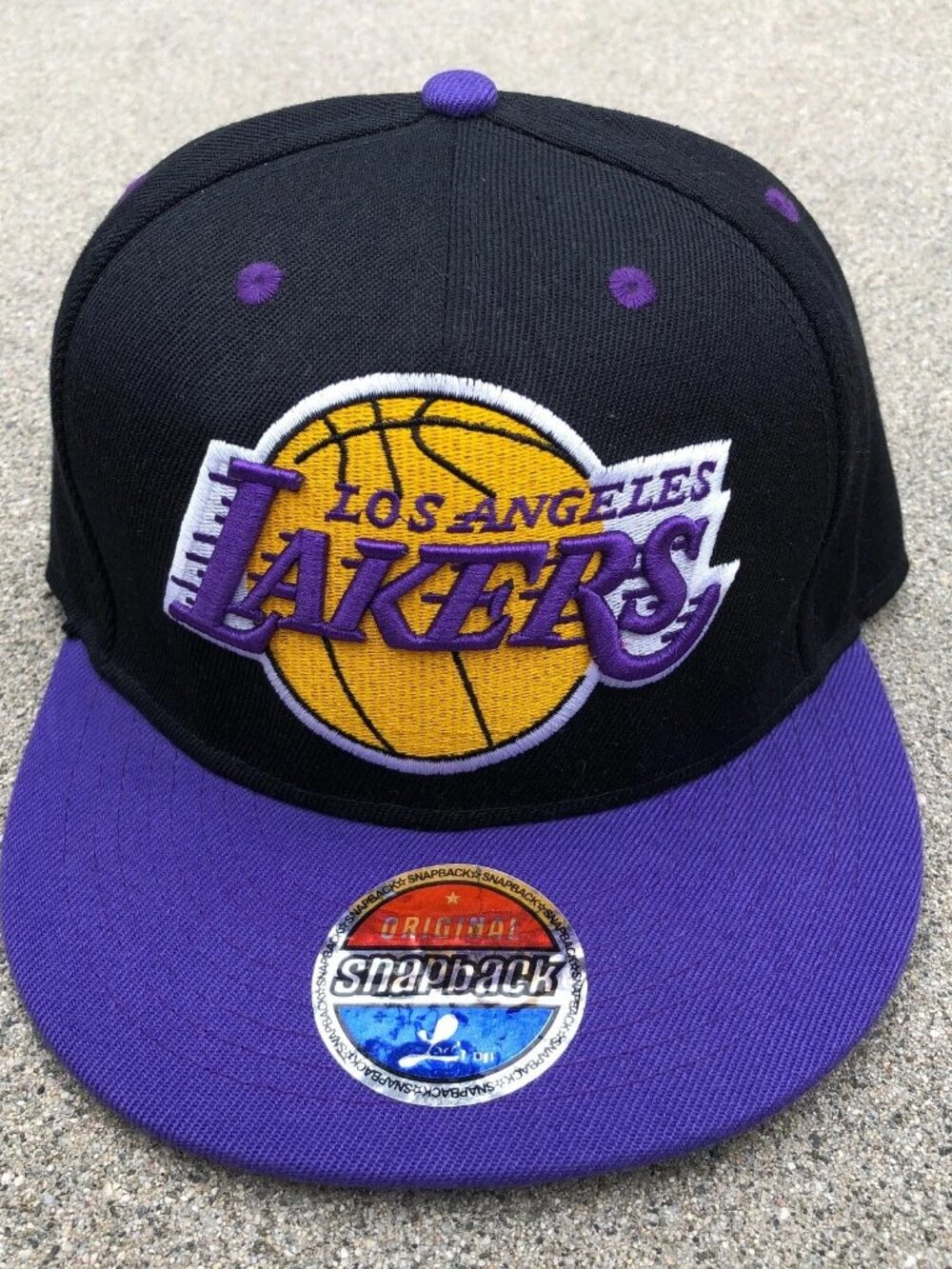 LOS ANGELES LAKERS Snapback Hat Men's NBA Adjustable Cap Embroidered Cap